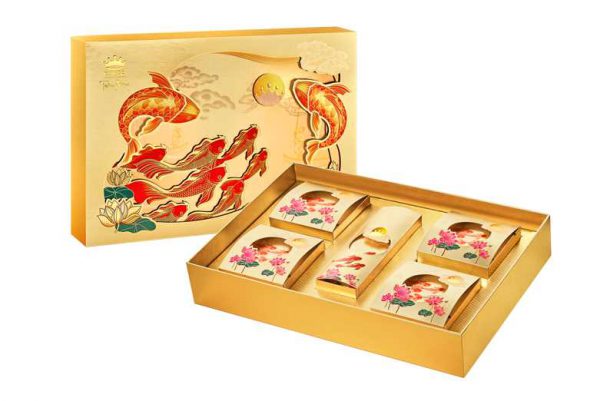 Album bánh trăng vàng cao cấp 4